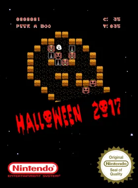 Halloween 2017 NA Scare Cart (USA) (Aftermarket) (Homebrew) box cover front